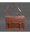 Кожаная сумка-портфель Porte светло-коричневый фото, картинка, изображение