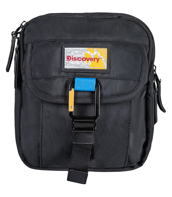 Малая повседневная плечевая сумка Discovery Icon D00712-06 Черный фото, картинка, изображение