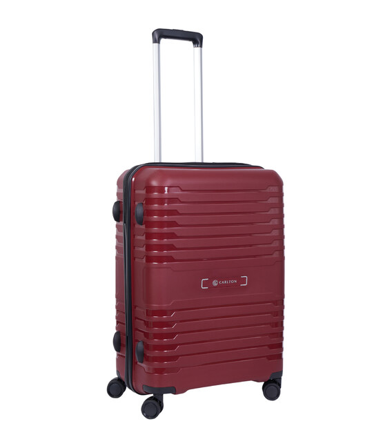 Чемодан жёсткий CARLTON Harbor Plus HARBPLT66-BMR Темно-червоний фото, картинка, изображение