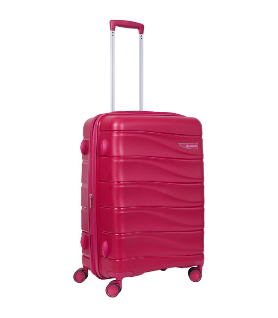 Чемодан жёсткий CARLTON Olympus Plus OLYMIBT66-RRD Розово-красный фото, картинка, изображение