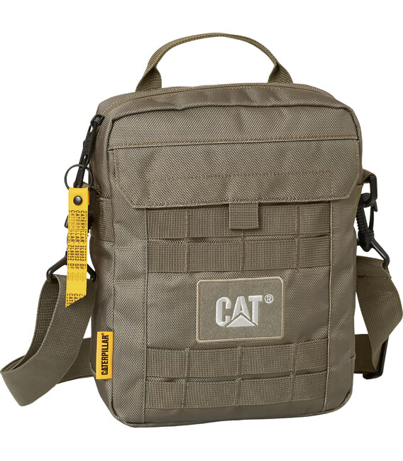 Повседневная плечевая сумка CAT Combat 84036.551 Оливковый фото, картинка, изображение