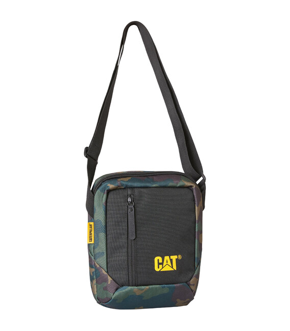 Сумка наплічна CAT The Project 83614.556 Камуфляж/Чорний картинка, зображення, фото