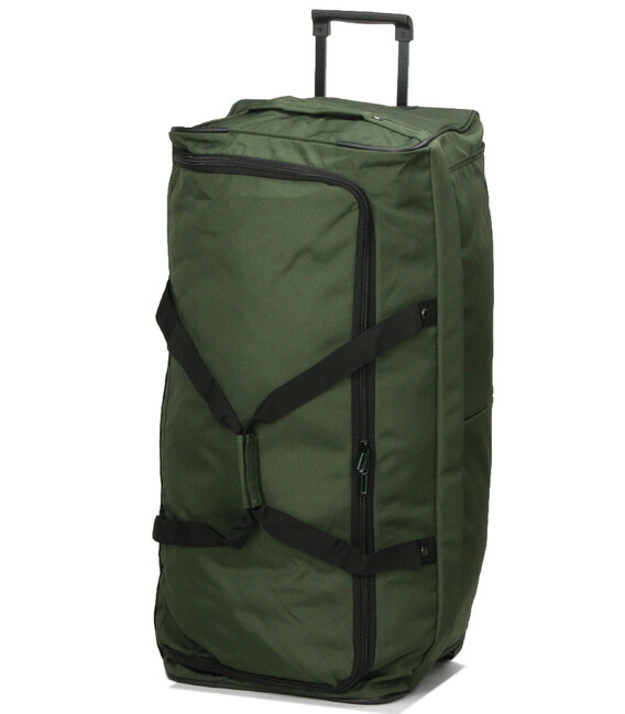 Дорожня сумка на колесах Snowball 32182 Coimbra зелена картинка, зображення, фото