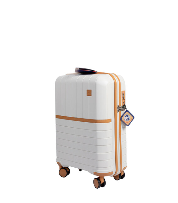 Валіза Snowball 49403 маленька S молочна - картинка, зображення, фото валізи