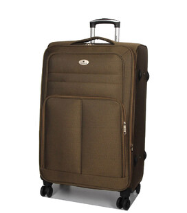 Чемодан Airtex 619 Maxi Worldline коричневый фото, картинка, изображение
