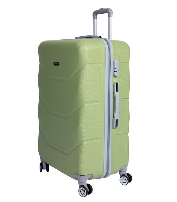 Чемодан Carbon 147 большой L зеленый фото, картинка, изображение
