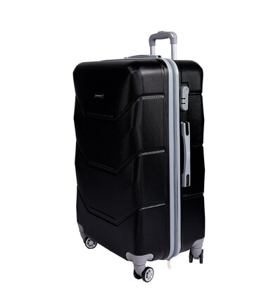 Чемодан Carbon 147 большой L черный фото, картинка, изображение