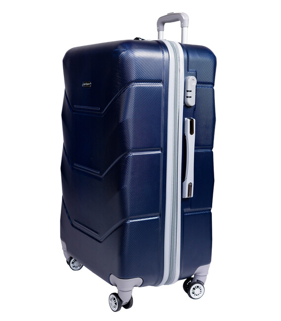 Валіза Carbon 147 середня M синя картинка, зображення, фото