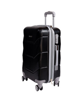 Чемодан Carbon 147 маленький S черный фото, картинка, изображение