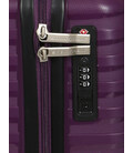 Чемодан Snowball Evora 43803 маленький S фиолетовый фото, картинка, изображение