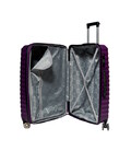 Валіза Snowball Evora 43803 середня M фіолетова - картинка, зображення, фото валізи