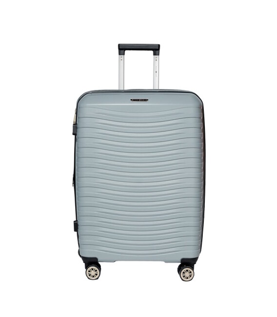 Валіза Snowball Evora 43803 Midi срібна картинка, зображення, фото