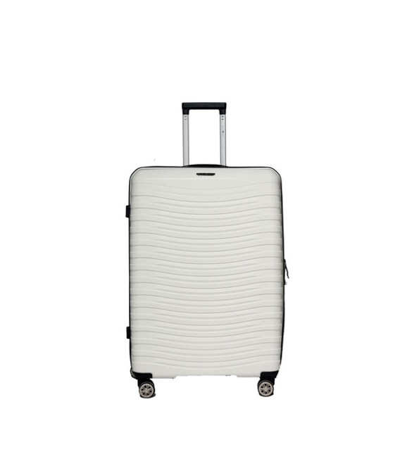 Чемодан Snowball Evora 43803 большой L белый фото, картинка, изображение