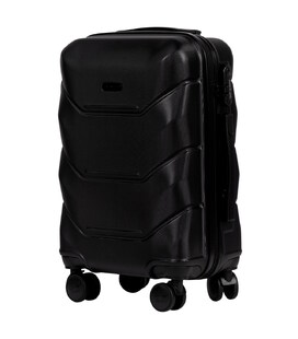 Чемодан Wings 149 маленький S Peacock черный фото, картинка, изображение