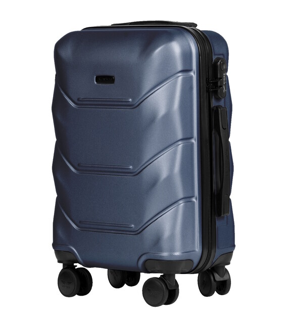 Чемодан Wings 149 маленький S Peacock синий фото, картинка, изображение