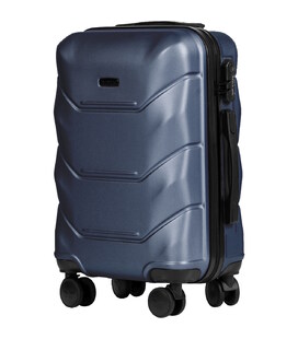 Чемодан Wings 149 маленький S Peacock синий фото, картинка, изображение