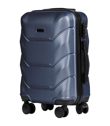 Чемодан Wings 149 маленький S Peacock синий фото, картинка, изображение