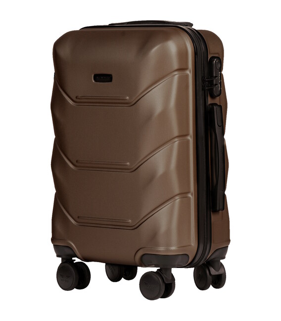 Чемодан Wings 149 Mini Peacock коричневый фото, картинка, изображение