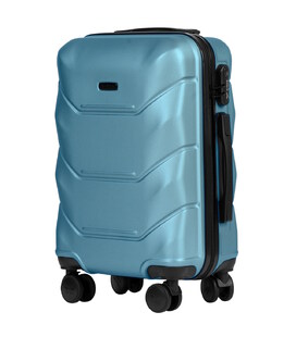 Чемодан Wings 149 маленький S Peacock голубой фото, картинка, изображение