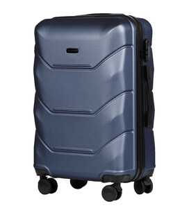 Чемодан Wings 149 средний M Peacock синий фото, картинка, изображение