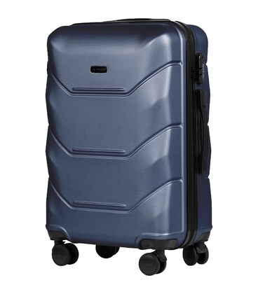 Чемодан Wings 149 средний M Peacock синий фото, картинка, изображение