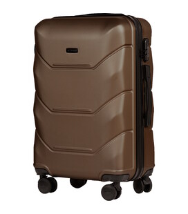Валіза Wings 149 середня M Peacock коричнева
