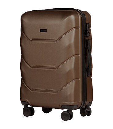 Валіза Wings 149 середня M Peacock коричнева картинка, зображення, фото