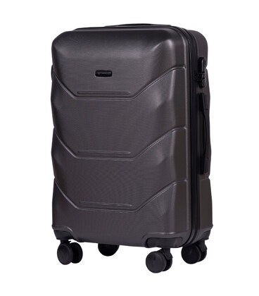 Чемодан Wings 149 средний M Peacock графит фото, картинка, изображение