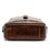 Сумка чоловіча гладка Vintage 14700 Коричнева картинка, зображення, фото