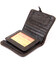 Портмоне унисекс Vintage 20422 Коричневое фото, картинка, изображение