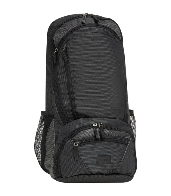 Рюкзак для ноутбука Bagland Granite 23 л. чорний/срібло (00120169) фото, картинка, изображение