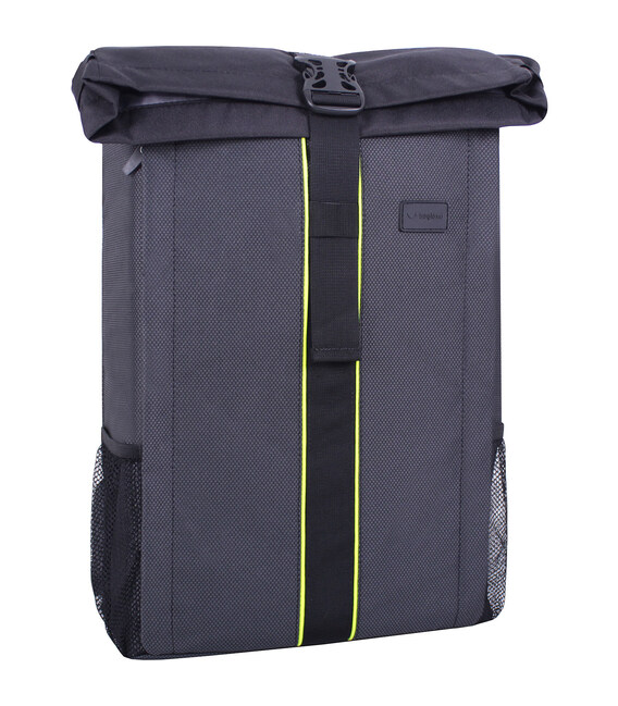 Рюкзак для ноутбука Bagland Roll 21 л. чорний (00156169) фото, картинка, изображение