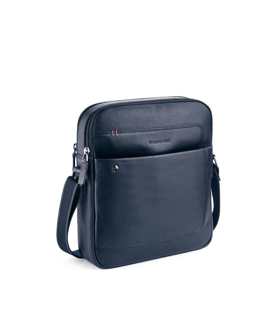 Мужская сумка из натуральной кожи, через плечо Roncato ALASKA 412425/23 фото, картинка, изображение
