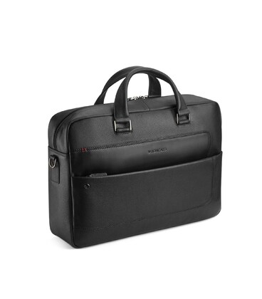Деловая сумка из натуральной кожи 15.6" Roncato ALASKA 412428/01 фото, картинка, изображение