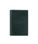 Шкіряна обкладинка для військового квитка (під військово-обліковий документ) 7.4 А5 зелена картинка, зображення, фото
