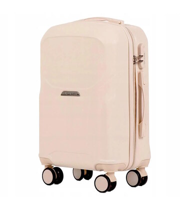 Чемодан Wings PDT01 маленький S кремовый фото, картинка, изображение