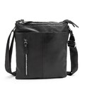 Кожаный мессенджер на три отдела Tiding Bag M56-3639A фото, картинка, изображение