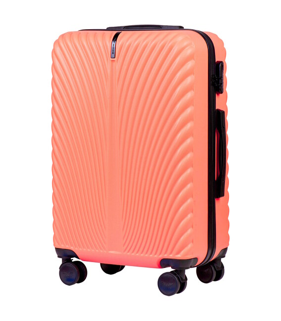 Чемодан Wings SN120 средний M персиковый фото, картинка, изображение