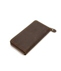 Кожанный клатч из винтажной кожи Tiding Bag t4007-1DB фото, картинка, изображение