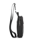 Сумка-слінг чоловіча шкіряна Tiding Bag 9801A картинка, зображення, фото