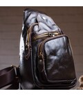 Сумка через плечо мужская Vintage 14838 Коричневая фото, картинка, изображение