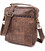 Сумка чоловіча месенджер на два відділення Vintage 20441 Коричнева картинка, зображення, фото