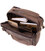 Сумка чоловіча месенджер на два відділення Vintage 20441 Коричнева картинка, зображення, фото