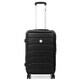 Набор чемоданов Airtex 626 Worldline Santa Pola черный фото