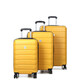 Набор чемоданов Airtex 626 Worldline Santa Pola желтый фото