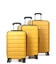 Набор чемоданов Airtex 626 Worldline Santa Pola желтый фото, картинка, изображение