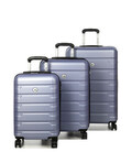 Набор чемоданов Airtex 626 Worldline Santa Pola фиолетовый фото, картинка, изображение