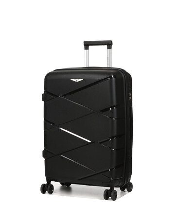 Чемодан Airtex Worldline 289 Midi Kos чорна фото, картинка, изображение