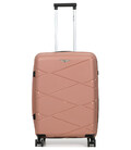 Чемодан Airtex Worldline 289 средний M Kos розовое золото фото, картинка, изображение