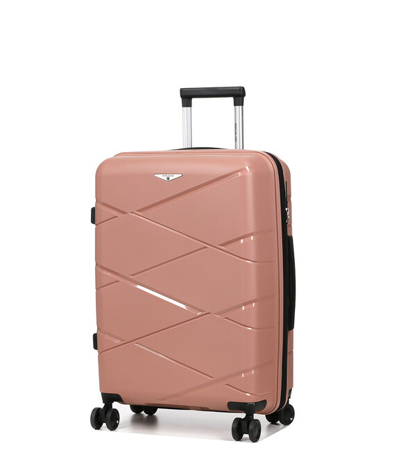 Чемодан Airtex Worldline 289 Midi Kos розовое золото фото, картинка, изображение